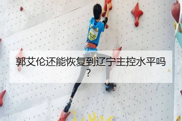 郭艾伦还能恢复到辽宁主控水平吗？